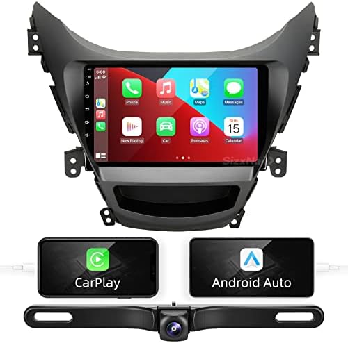 9 Inch Android 13 Car GPS Stereo Radio Navigation WiFi For Hyundai Elantra 2011-2013