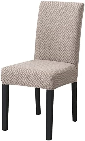 LiveGo Velvet Dining Chair Covers Set of 4, 6 Stretch Removable Washable Dining Chair Slipcover Super Soft Protector for Seat Covers for Wedding Party Dining Room Home Decor (Emerald, Pack of 6)