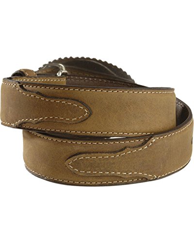 Nocona Boy's Bucking Bull Buckle Belt, Medium Brown Distressed, 26 #TOP1