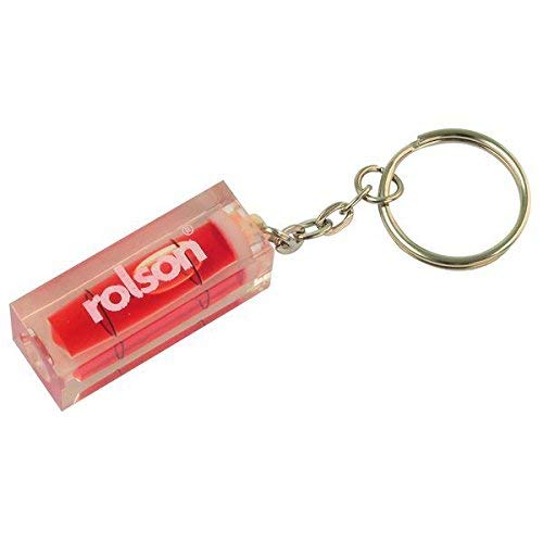 Rolson Multi-Colour 54101 Keyring Spirit Level