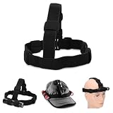 OXDASW Stirnband für Taschenlampe,Kopfleuchten Band,Verstellbarer Kopfband,Taschenlampe Kopf Gurt,Nylon Head Strap Band,Kopflampe Kopfgurtfur Outdoor Camping Wandern Angeln