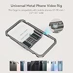 SmallRig Cage de téléphone universel, Kit Rig Vidéo Smartphone avec Poignées, Étui de filmage portatif pour Videomaker, pour iPhone 17/16/15 pour Samsung pour Pixel et autres téléphones Android