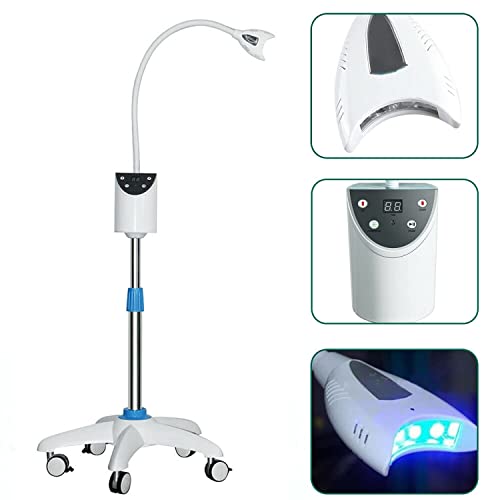Dental Mobile Teeth Whitening Lamp Cold Bleaching Teeth Whitening Blue Light Machine Led Teeth Whitener Accelerator Light Oral Care #TOP1