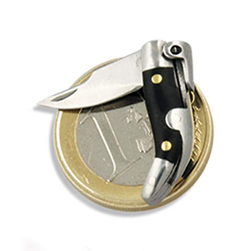 ECOMMUR Navaja MINIATURA DIJE ESTILETE 1.6cm // Acero inoxidable