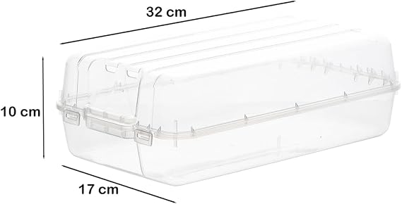 Porsima 3197 10Lu Women's, Children's Shoe Storage Box-Transparent Practical Shoe Container Organizer Storage Set
