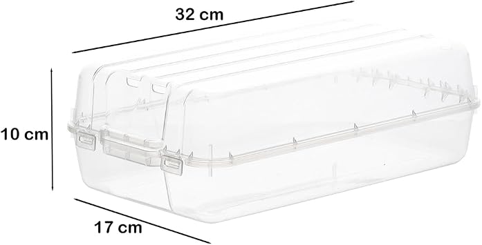 Porsima 3197 10Lu Women's, Children's Shoe Storage Box-Transparent Practical Shoe Container Organizer Storage Set