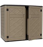 Amazon.com : ZZM 4x2.5 FT Outdoor Storage Shed, Resin Waterproof