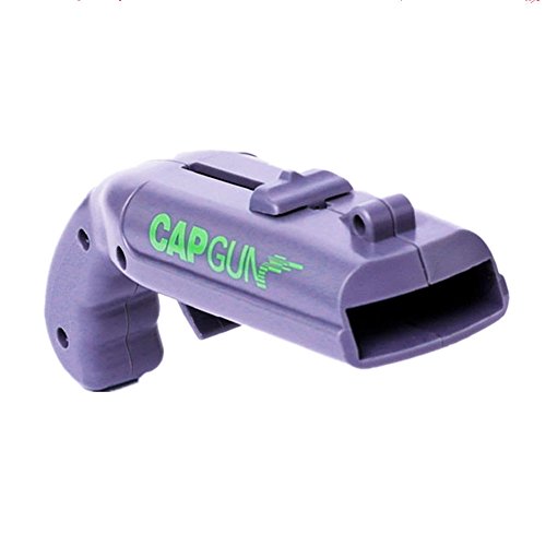 PAMRAY Apribottiglie Birra Magnete Pistola Plastica Giocattoli Opener Gamma Oltre 5m Grigio