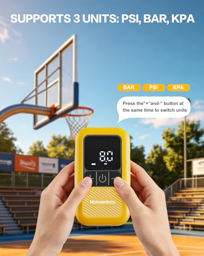 Motorenbau Electric Ball Pump for Sports Balls with LCD Display & LED Light β image 7