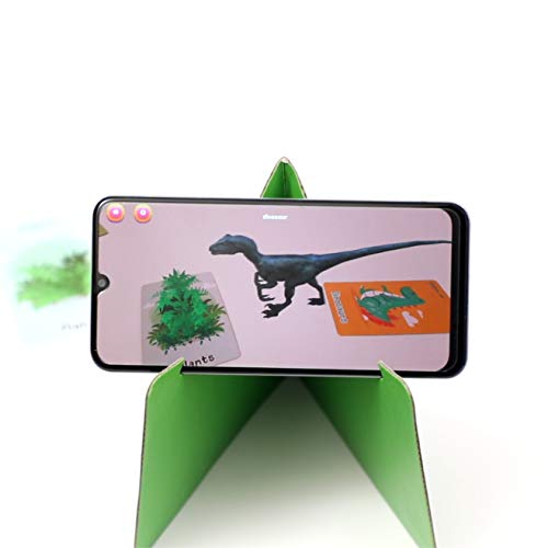 Image of SPARTAN KIDS Animal Flash Cards for Kids | Educational Flash Cards | 42 Interactive Animal Cards with 3D AR, Sound & Voice | Preschool Learning Toys | Brain Development Toy for Toddlers