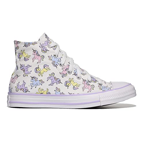 Converse Girl's CTAS Hi White (Big Kid)4