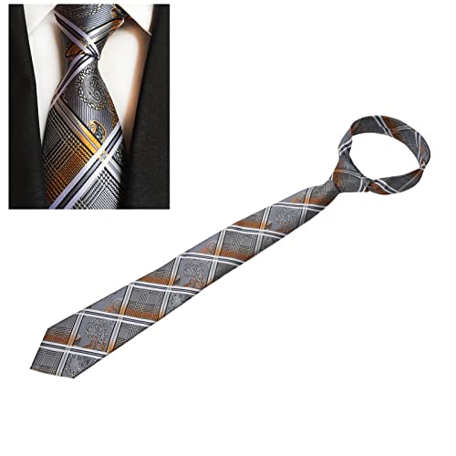 Gravata Padrão Especial Design Textura Requintada Gravata Masculina Fio de Poliéster Para Reunião Pa