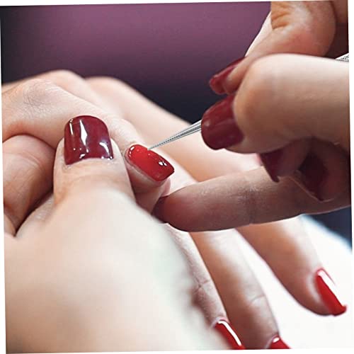 STAHAD 2 Pçs Espátula De Unhas Inoxidável Espátula De Metal Ferramentas De Manicure Ferramentas De C