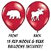 Gypsy Jade's Moose and Bear Balloons - Great for Little Lumberjack and Flannel Themed Parties! 30 Big 12