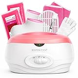 Boston Tech® Bagno di paraffina per mani e piedi Dispositivo alla paraffina per il sollievo da dolori muscolari Capacità 3 litri. Include 900 g di cera e accessori per uso personale e professionale