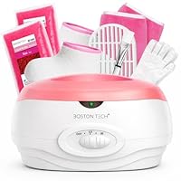 Boston Tech® Paraffin-Handbad von Muskelschmerzen und Arthritis. 3 Liter Fassungsvermögen. Feuchtigkeit und revitalisiert die Haut. Enthält 900 g Wachs und Zubehör für den Heim- und professionellen