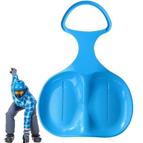 usefulbeauty Trineo de Nieve para, Tablas de Esquí para - Trineos con asas | Trineos de trineo de Snowboard para trineo de invierno al aire libre