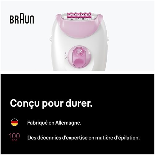 Épilateur électrique douceur Silk-Épil 3 Braun pour épilation facile - 6