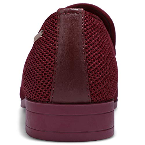 Image of UUBARIS Mens Dress Loafers Tuxedo Suit Slip on Shoes