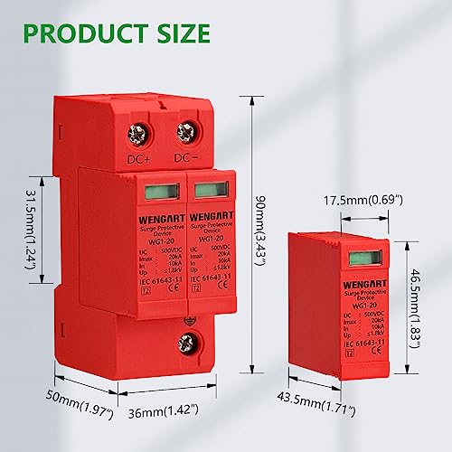 Protection surtensions DC 500V pour sécuriser vos installations solaires