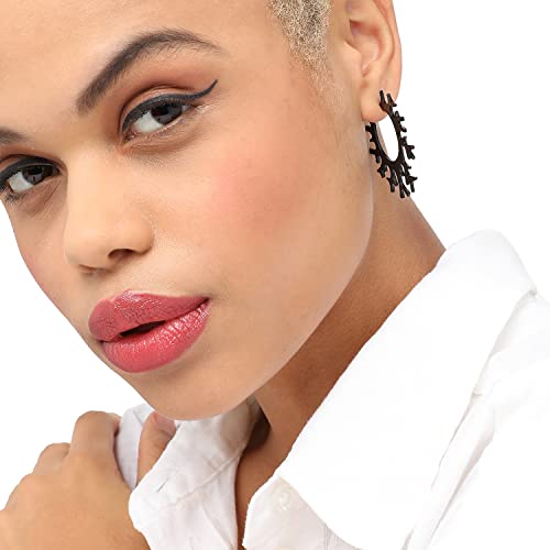 Image of SOHI Hoop Earring For Women and girls, Indo-western Earrings, Fashion Accessories, jewellery for women, Fancy earrings, artificial earrings for ladies