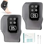 Foot Massager 3 in 1, 2PCS Electric Heated Foot Massagers, 5 Heat Levels & Multiple Modes, Cordless Feet Massager for Pain, Circulation, Swelling, Achilles and Tired Feet Relief Gifts