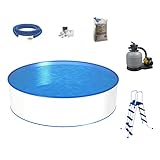 rundpool set kaufen Durchmesser: 3,50m, Tiefe: 1,20m