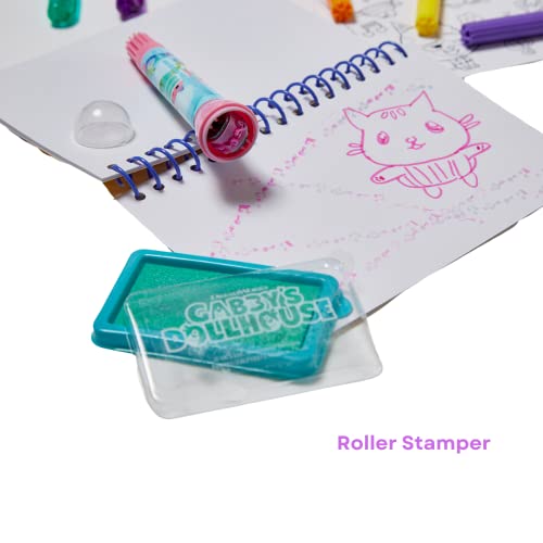 Gabby’s Dollhouse Coloring & Sticker Activity Set For Kids With Travel Carrying Case #TOP4