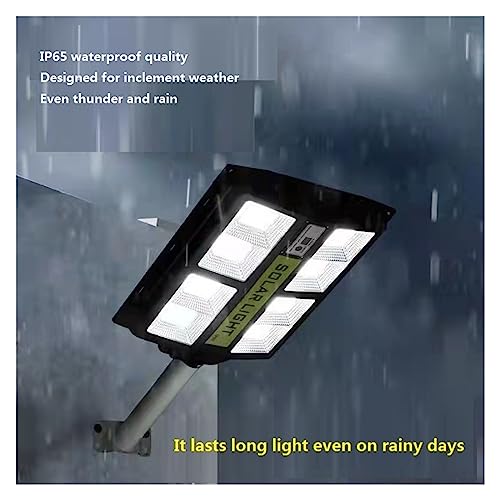 Éclairage extérieur étanche avec lampadaire solaire haute luminosité - 3