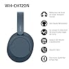 Sony WH-CH720N - Casque Bluetooth sans Fil à réduction de Bruit - Micro intégré - jusqu'à 35 Heures d'autonomie et Charge Rapide - Bleu