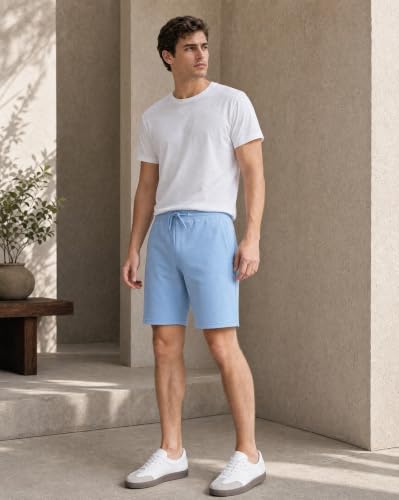Image of Nobero V2 Shorts for Men | Zip Pocket Shorts | Regular Fit | Elasticated Waist | Soft & Breathable Fabric | Casual Everyday Wear