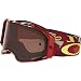 Oakley Airbrake MX TLD Adult Off-Road Motorcycle Goggles Eyewear - Splinter Orange Red/Prizm MX Bronze/One Size Fits All