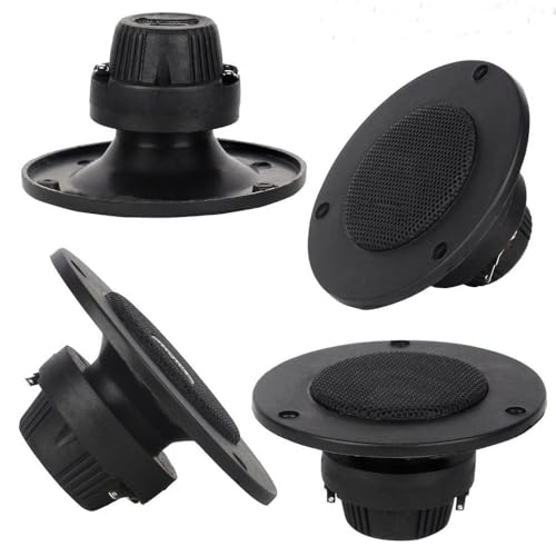 Image of High Power Piezoelectric Tweeter Speakers - 75W RMS / 300W Max - 4 /8 Ohm - (Pack of 2) - for Car & Home Audio