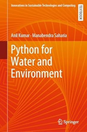 Python for Water and Environment (Innovations in Sustainable ...