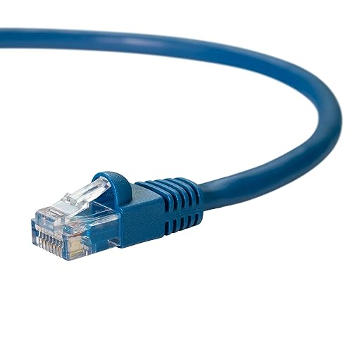 Navepoint Cat5E Utp Ethernet Network Rj45 Snagless Patch Cable 1 Ft, Blue #TOP15