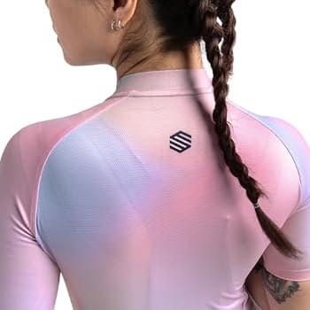 SIROKO - Cycling Jersey for Women Siroko M2 Aura - XXS - Gum pink