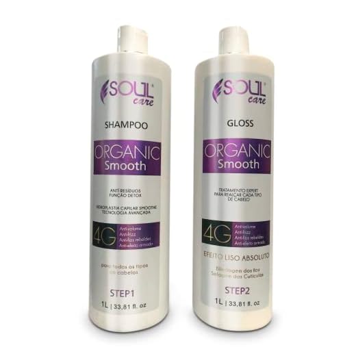 Progressiva sem formol 100% Organica SOUL care profissional