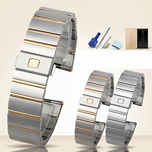 Correa de acero para reloj Double Eagle de 17mm a 25mm unisex 5