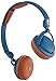 Skullcandy Lowrider Headphones with Rotating Earcups, Supreme Sound Tuning, All Day Comfort, and Built-in Mic; Perfect for Active Lifestyles and Easy Listening, Navy/Brown/Copper