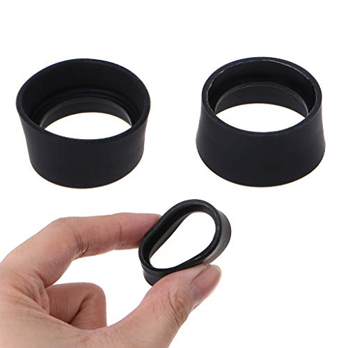 luosh Eyepiece Caps,Binoculars Lens Cover,2Pieces Soft Rubber Eyepiece Eye Shield 29-30mm Eye Guards Cups Eyepiece Covers For Binocular Microscope - Image 4