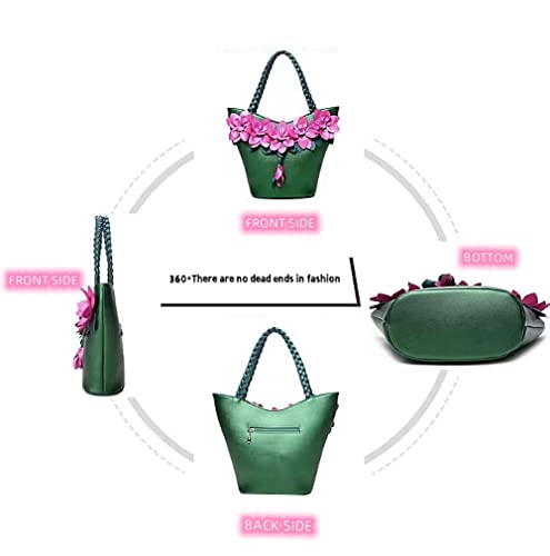 Large Capacity Hand Bill Shoulder Bag Bag Women's Fashion Flower Braided Women's Handling Bag Fashion Shoulder bag Purse4