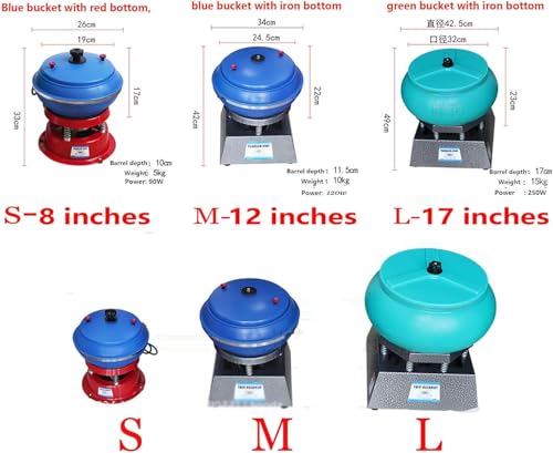 Máquina pulidora vibratoria para piezas de metal y joyas 3