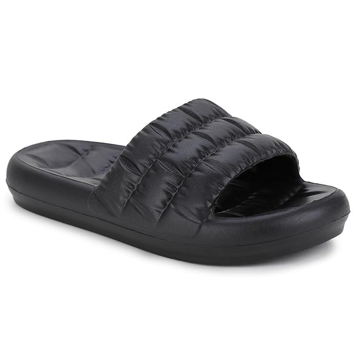 Slip-On Comfort Flat Base Flipflop Anti-Skid, Lightweight & Easy to Wear | Casual Home & Outdoor Sandals for Men Pack Of 1 Puffer-picture-26
