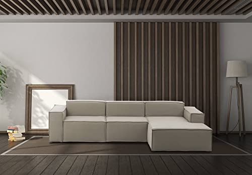 Talamo Italia Sofas, Taupe, 3 posti Cover