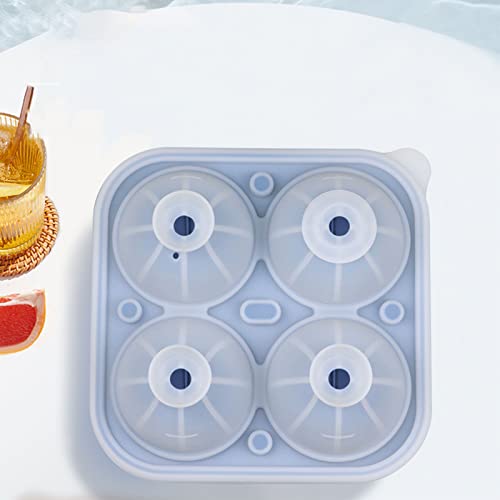 Molde de Silicón para Cubos de Hielo con Forma de Balón miniatura 4