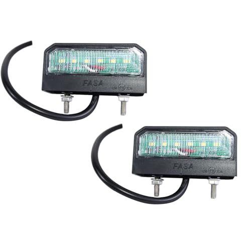 Aelmiyw LED Kennzeichenleuchte 2er Set