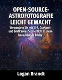 Open-Source-Astrofotografie leicht gemacht: Verwandeln Sie mit Siril, GraXpert und GIMP rohes Sternenlicht in atemberaubende Bilder