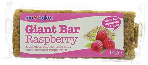 Price comparison product image Ma Baker Giant Bar Raspberry 90 g (Pack of 20)