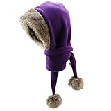 Talla única para LA MAYORÍA: Navidad Invierno Gorro de trampero Trooper de punto cálido Gorro de esquí peruano de invierno con orejeras. Hecho de material de sombrero cómodo y de alta calidad, brinda comodidad, calidez y excelente elasticidad, buena elasticidad y estiramiento hace que este gorro de invierno para mujer se adapte a la mayoría de los tamaños.Puede obtener fácilmente un ajuste personalizado de acuerdo con el tamaño de su cabeza.