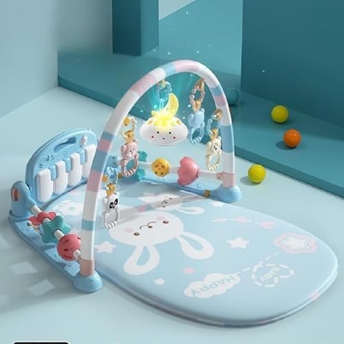 Citybaby ベビージム プレイマット 多機能プレイマット 新生児プレイジム スタイリッシュ 洗濯可能 折りたたみ可能 コンパクト 収納簡単 室内プレイセット/ベビージム 知育玩具 (A充電版)